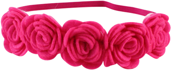 Download Rose Flower Lavender Headband Uk Kids Girl Baby Headband Toddler Cotton Flower Hair Png Image With No Background Pngkey Com