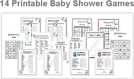 Baby Shower Games - Free Baby Shower Game (450x300), Png Download