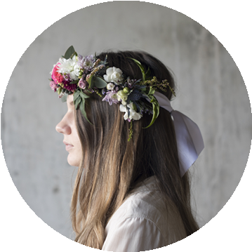 Flower Crown - Hair Flower Crown Australian Natives (378x378), Png Download