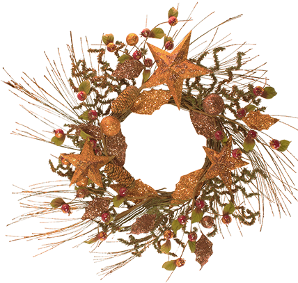 Ff58386w - Wreath (427x480), Png Download