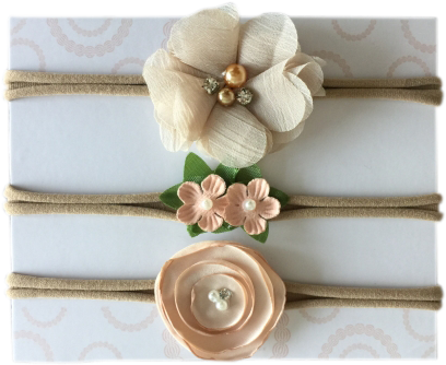 Newborn Headband, Baby Girl Headband, Baby Girl Hair - Headband Baby Newborn (540x409), Png Download