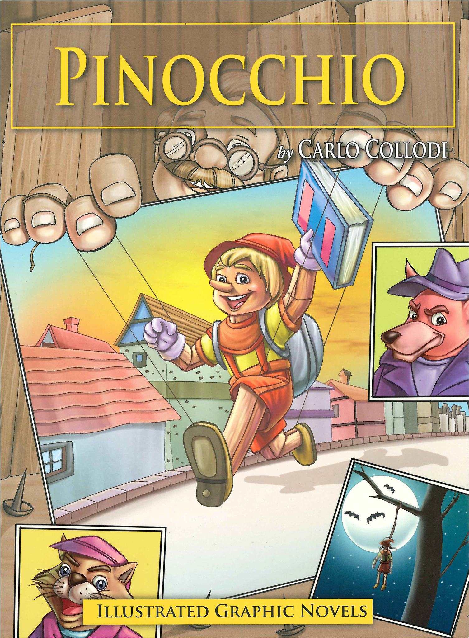 Pinocchio Puts A Modern Spin On A Timeless Tale - Pinocchio: Illustrated Graphic Novels [book] (2048x2048), Png Download