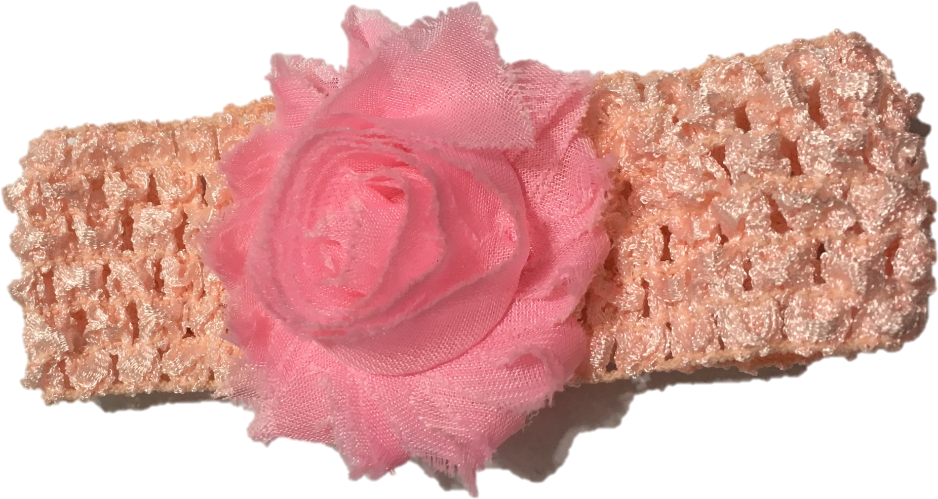 Soft Pink Floral Headband - Garden Roses (2640x1980), Png Download