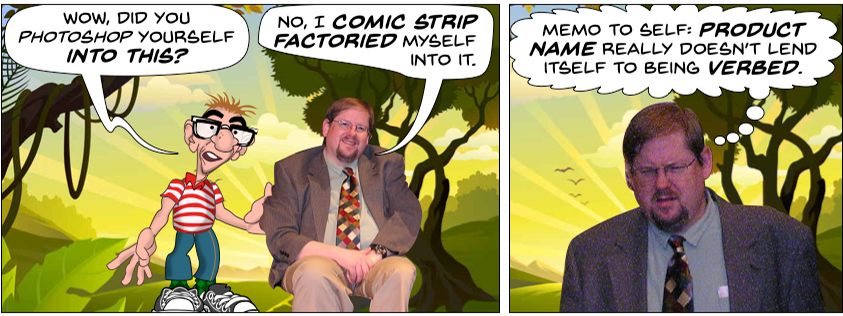 Can It Be Verbed - Comics (853x320), Png Download