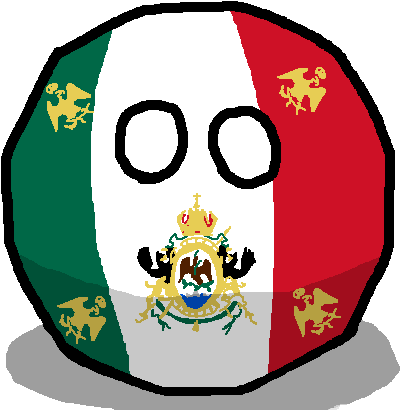 Second Mexican Empireball - Corkball Polandball (500x500), Png Download