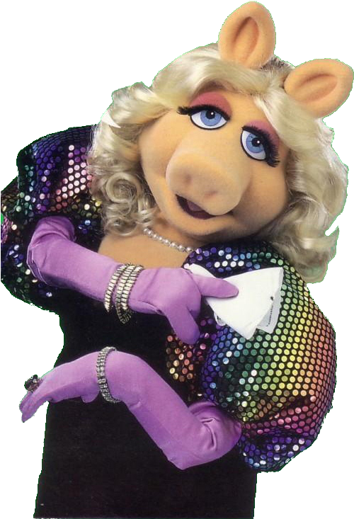 Gorgeous Piggy Celebridades, Meme De Miss Piggy, Los - Miss Piggy Transparent (508x745), Png Download