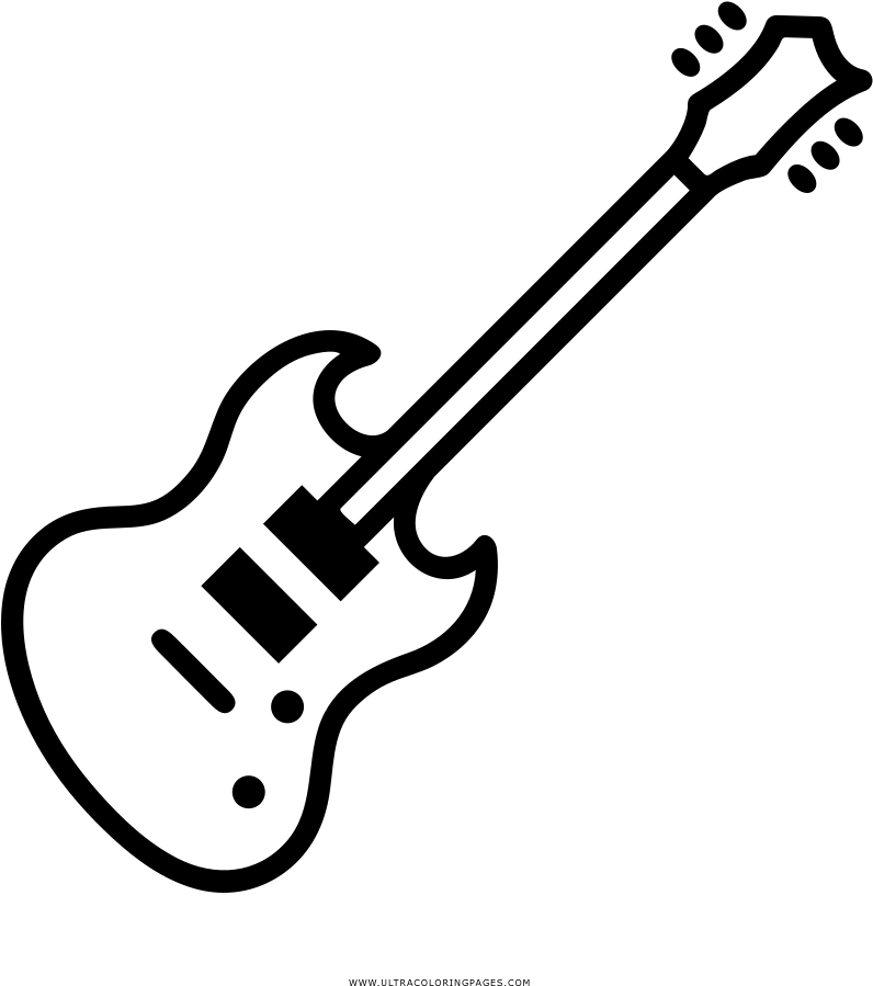 Download Dibujo De Guitarra Eléctrica Para Colorear - Guitarra Electrica Para Dibujar PNG Image with No Background Download Dibujo De Guitarra Eléctrica Para Colorear - Guitarra Electrica Para Dibujar PNG Image with No Background