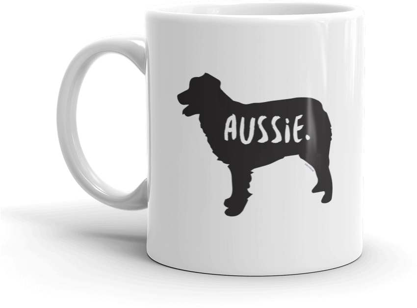 Australian Shepherd Mug - Michael Steddum Brittany Double Brittany 11oz Coffee (1000x1000), Png Download