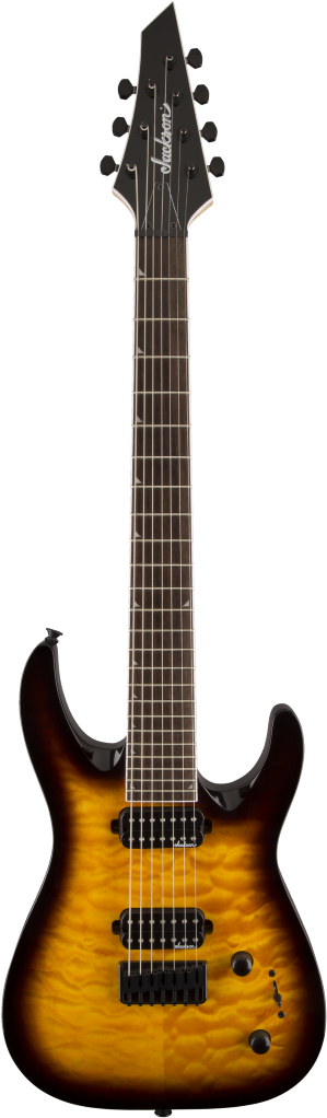 Jackson Js Series Dinky Js32-7q Tobacco Burst (1024x1024), Png Download