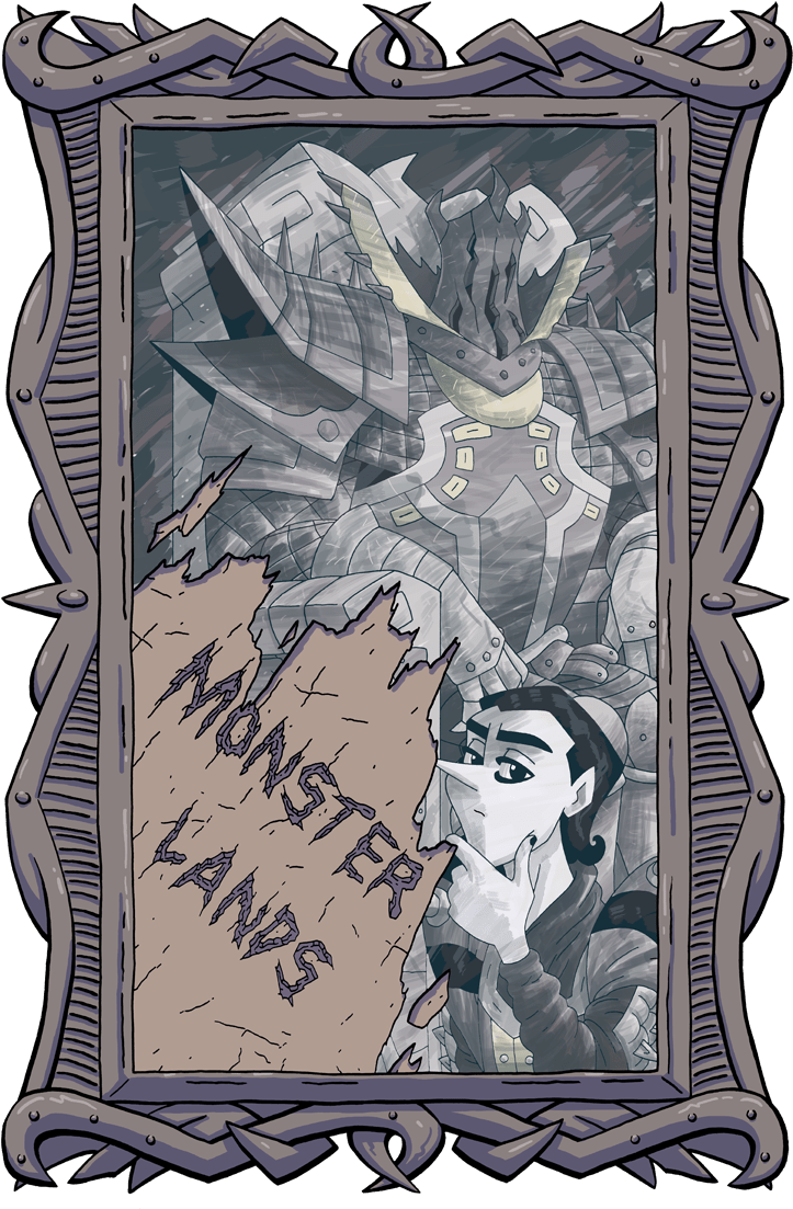 Cool Webcomics - Monster (792x1224), Png Download