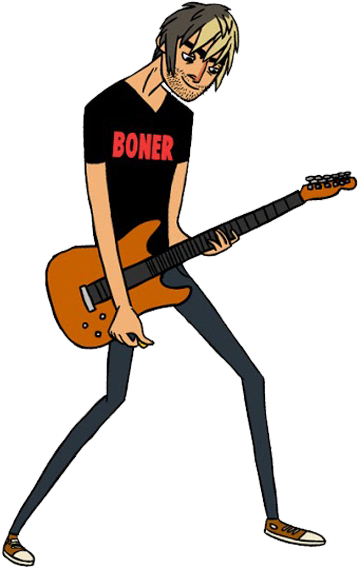 Guitar All Time Low Sleeping With Sirens Pierce The - Pop Punk Tumblr Transparent (358x673), Png Download