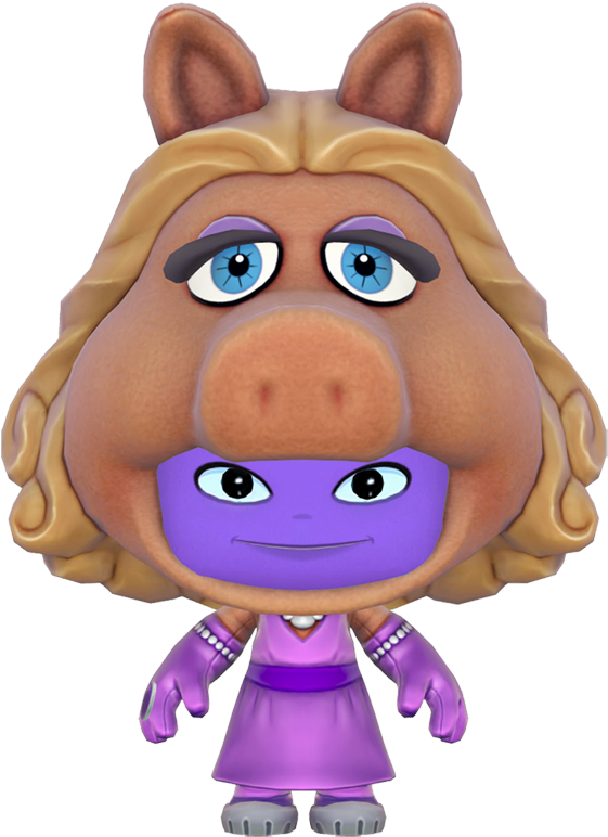Miss Piggy Clipart - Disney Universe Jungle Book (576x797), Png Download