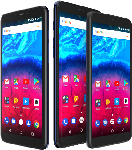 Want A Big Screen, Not A Big Phone Despite Its Large - Archos Core S (454x506), Png Download