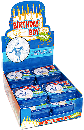 Birthday Boy Mints - Box (500x500), Png Download