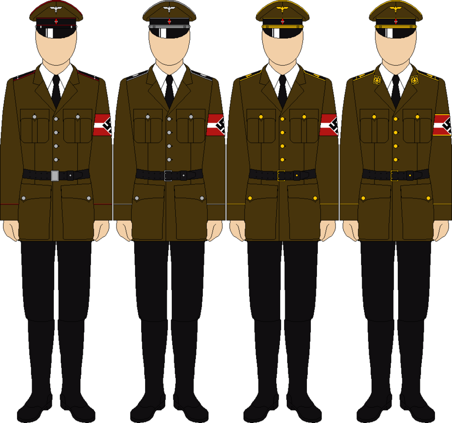 Elders' Parade Dress By Thefalconette On Deviantart - East German Uniforms Deviantart (900x842), Png Download