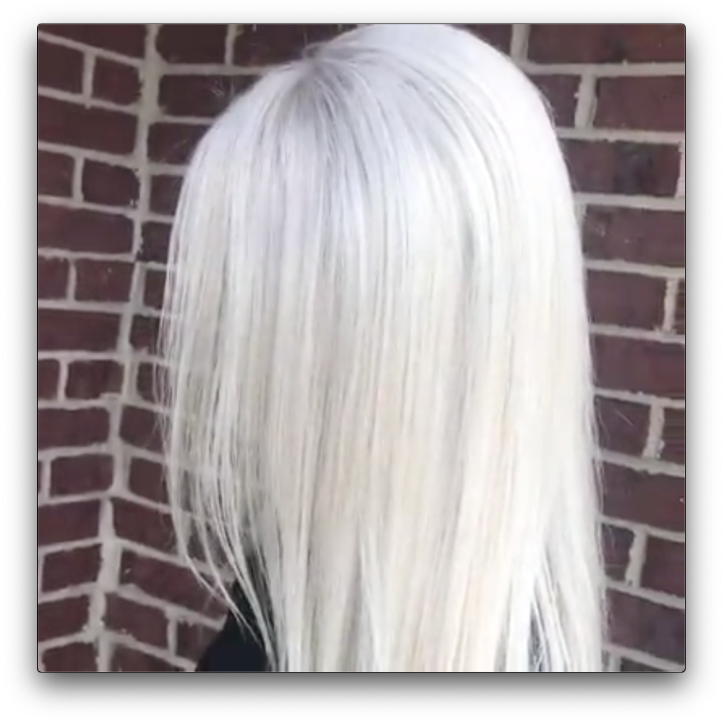 Ash Blonde Hair - Hair (1021x1021), Png Download