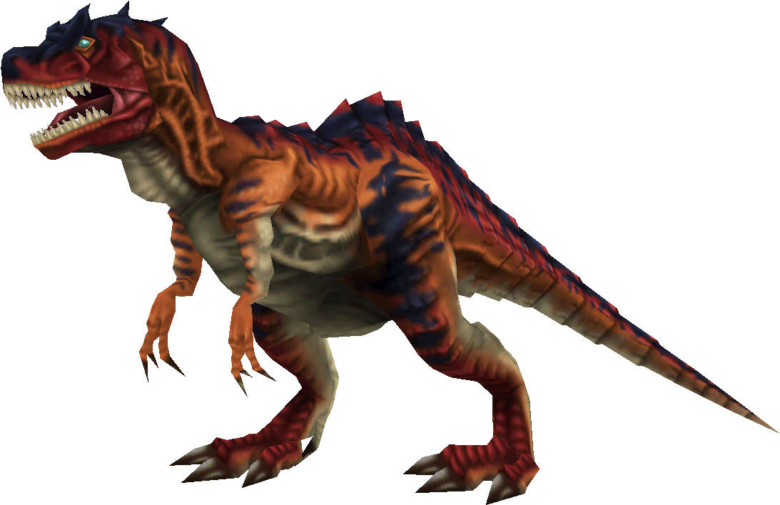 T-rexaur - Ff8 恐竜 (1102x715), Png Download