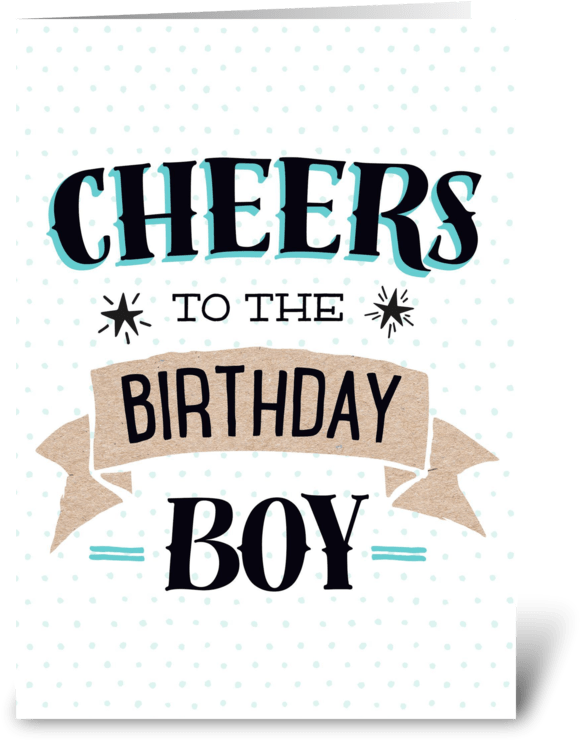 Onwijs Download Birthday Boy Greeting Card - Verjaardagskaart Man PNG GS-11