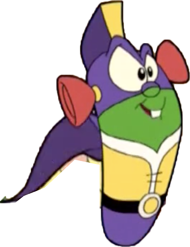 Animated Larryboy - Larryboy: The Cartoon Adventures (641x830), Png Download