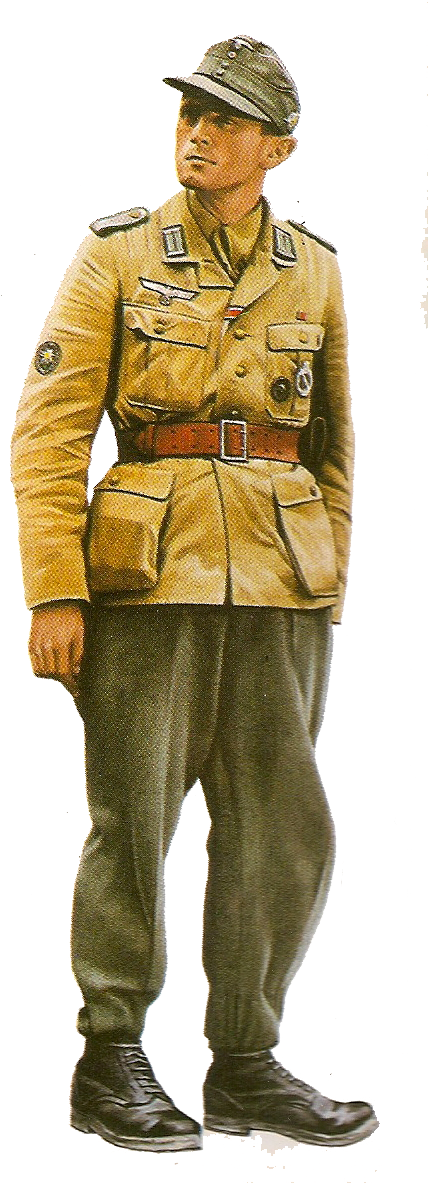 Gebirgsjager Medic Italy 1944, Ww2 Uniforms, German - Gebirgsjäger Italy (454x1184), Png Download