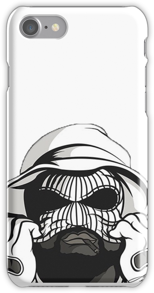Schoolboy Q Ski Mask Iphone 7 Snap Case - Schoolboy Q Fan Art (750x1000), Png Download