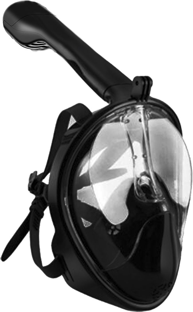 Next - Full Face Snorkel Mask (1000x1099), Png Download