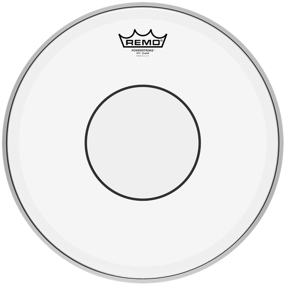 Powerstroke® 77 Clear Clear Dot Image - Remo Emperor Batter, Crimplock, Clear, 8-inch Diameter (600x600), Png Download
