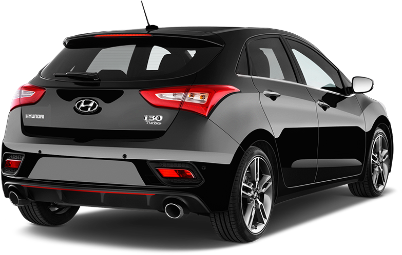 Hyundai I30 Company Car Rear View - 2014 Fiat Suv (800x531), Png Download
