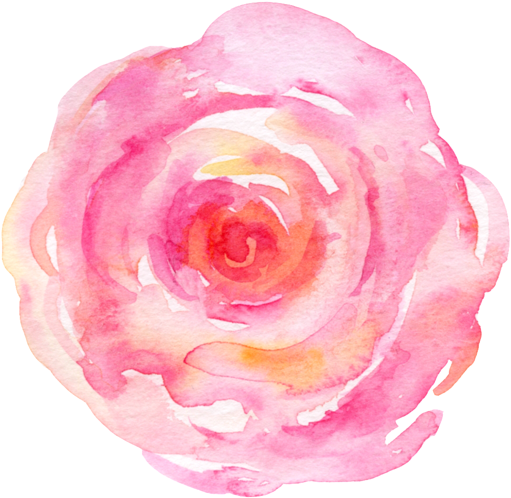 Elegante Flor Cartoon Png Transparente - Flor Decoracion (1024x1031), Png Download