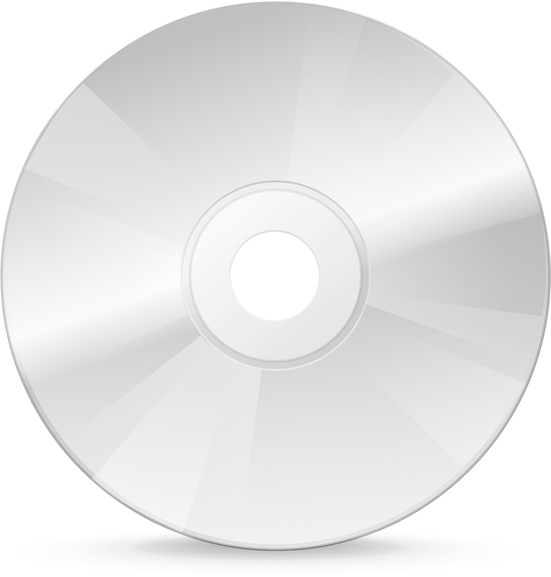 Download - Cd Black And White (2000x2000), Png Download