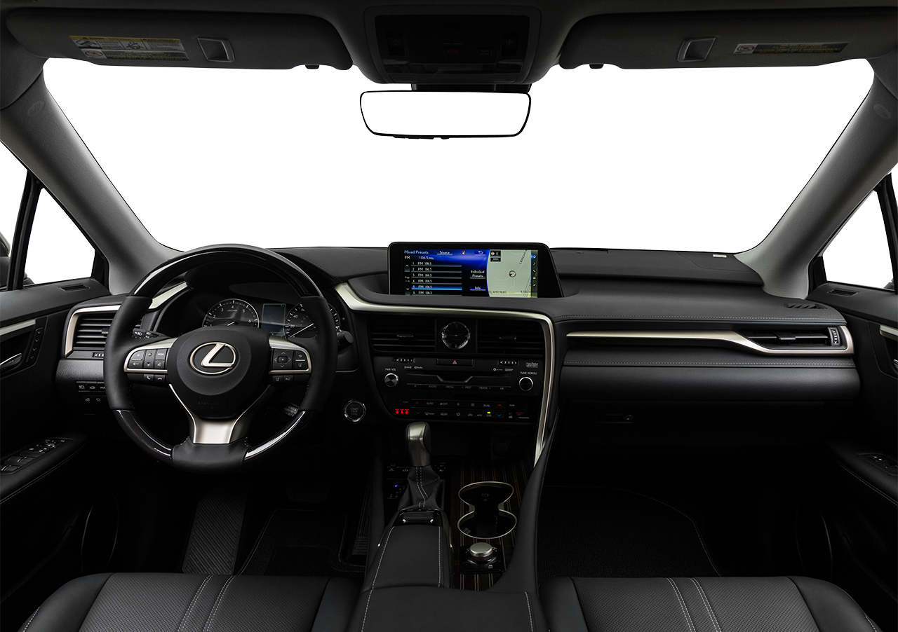 Interior View Of The 2018 Lexus Rx Serving Los Angeles - Lexus Rx Interior Black (1280x902), Png Download