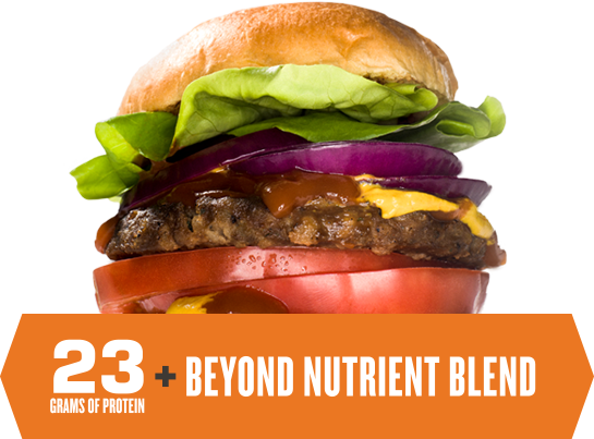 Veggie Burger Clipart Beef Burger - Vegan Burger Beyond Meat (545x403), Png Download