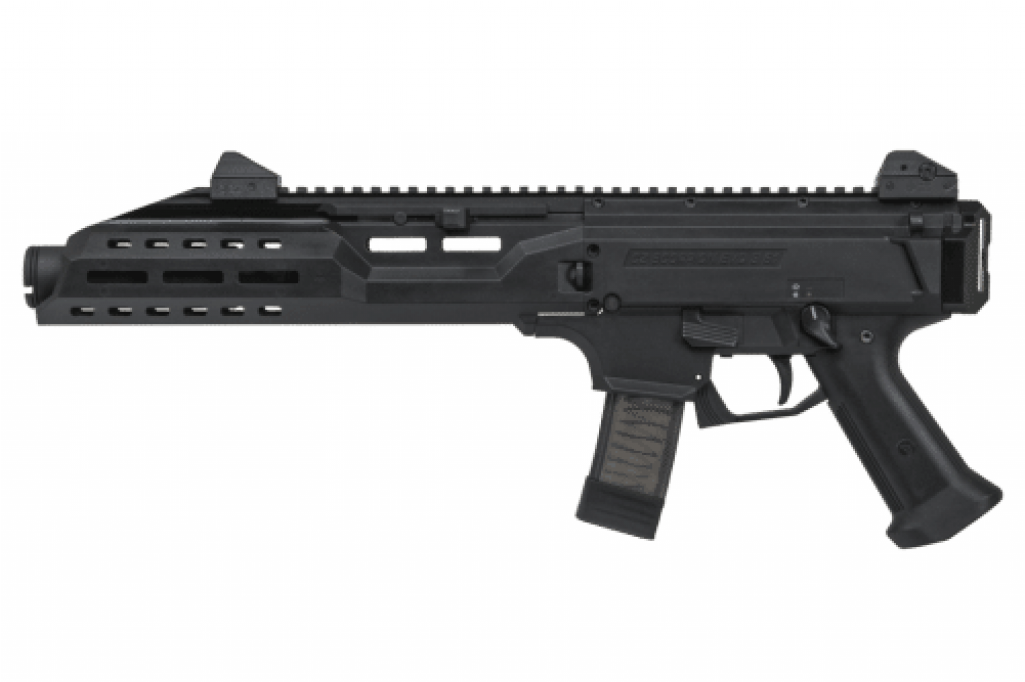Cz Scorpion Evo 3 S1 Pistol With Flash Can - New Guns Coming Out In 2018 (1024x1024), Png Download