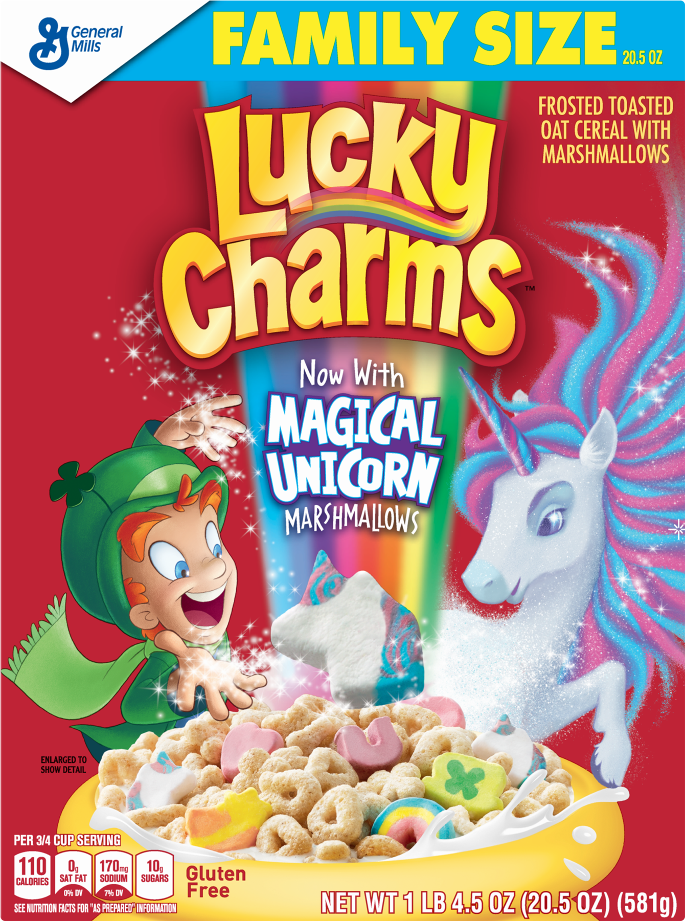 Lucky Charm Cereal (1800x1800), Png Download