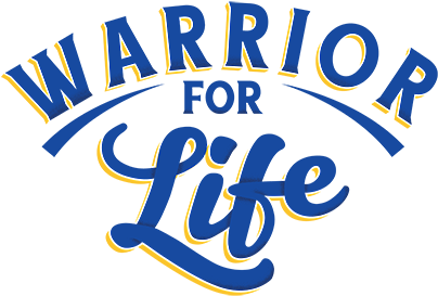 Warrior For Life - Calligraphy (420x480), Png Download