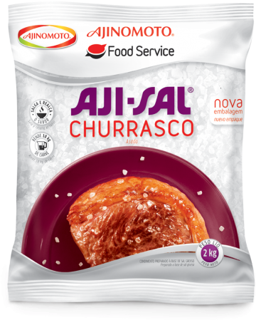 Aji-sal® Churrasco - Ajinomoto (450x495), Png Download