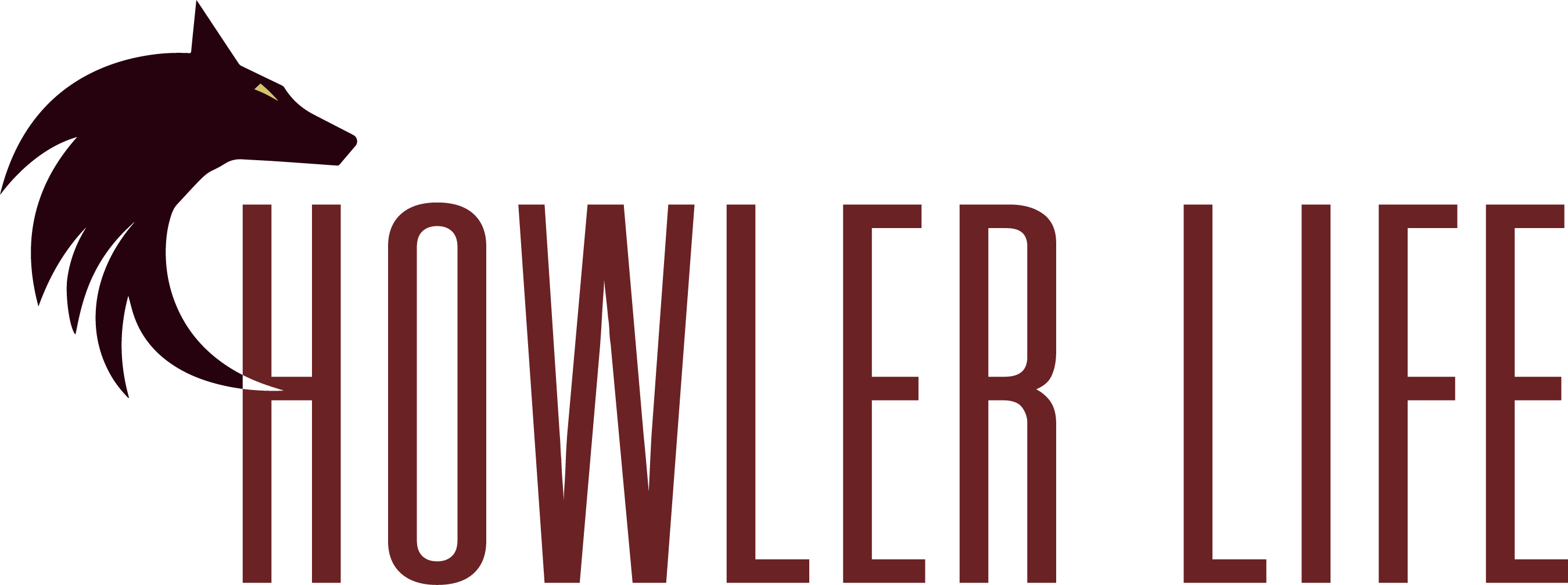 Howler Life Logo - Graphic Design (2699x1008), Png Download