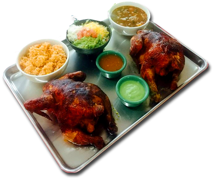 Whole Rotisserie Chicken - Papaya Mexican Grill (720x605), Png Download