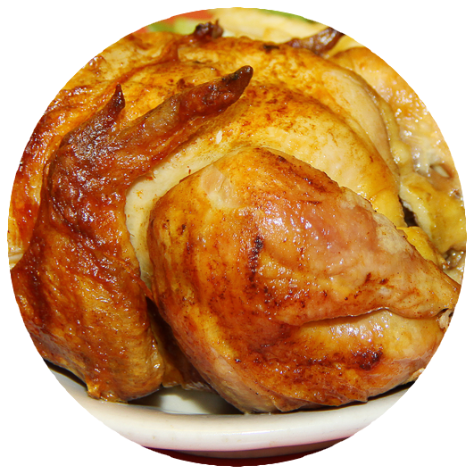 Mannys Rotisserie Chicken - Rotisserie Chicken (531x531), Png Download