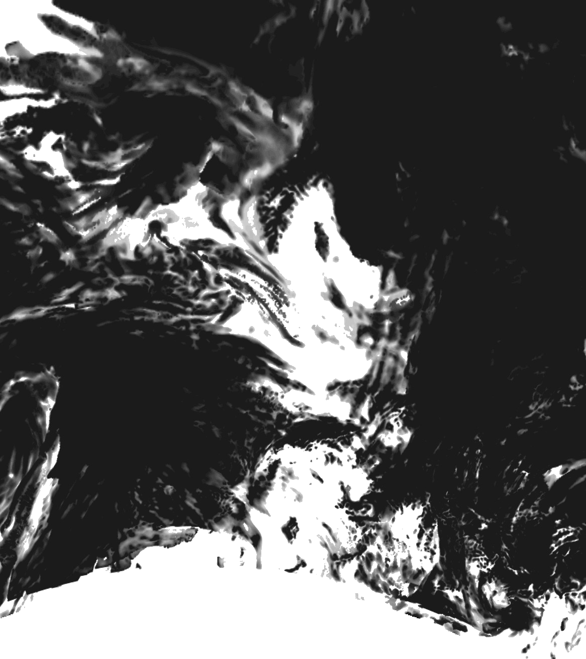 22 - 0°c - Monochrome (1166x1310), Png Download