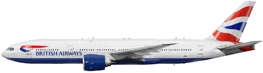 Lhr - British Airways (842x255), Png Download
