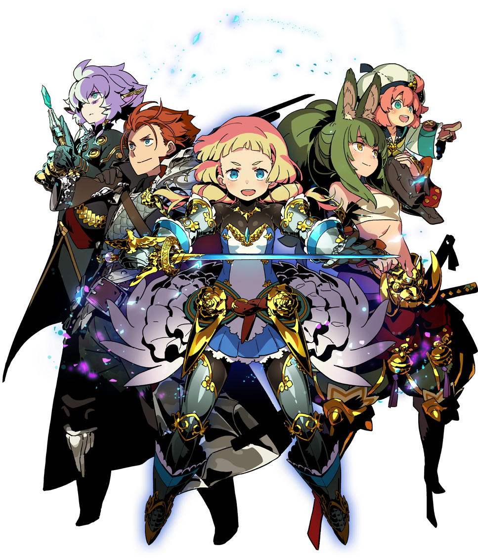 Etrian Odyssey V Beyond The Myth (1500x1315), Png Download