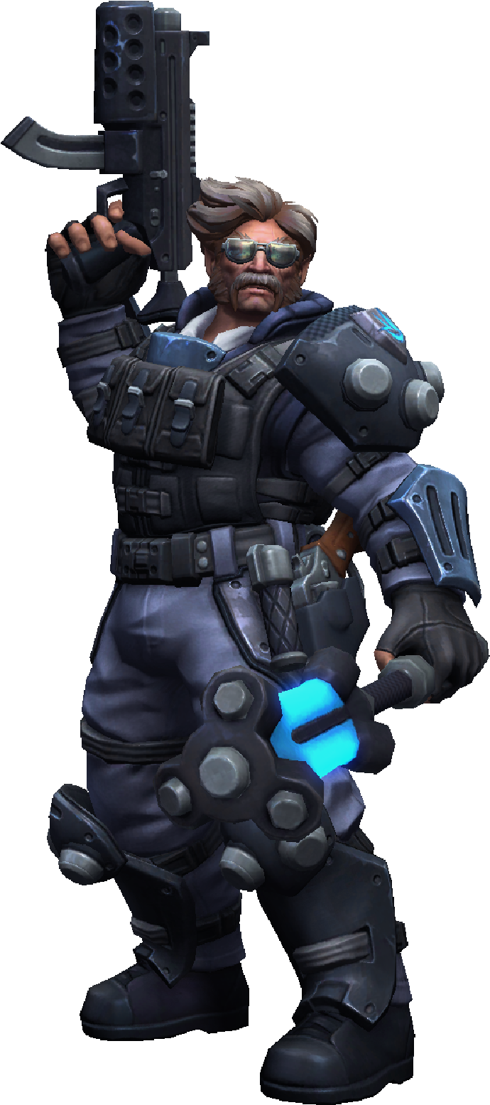 Greymane Human Enforcer Base Skin - Human (2700x1800), Png Download