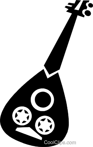 Mandolin Royalty Free Vector Clip Art Illustration (302x480), Png Download