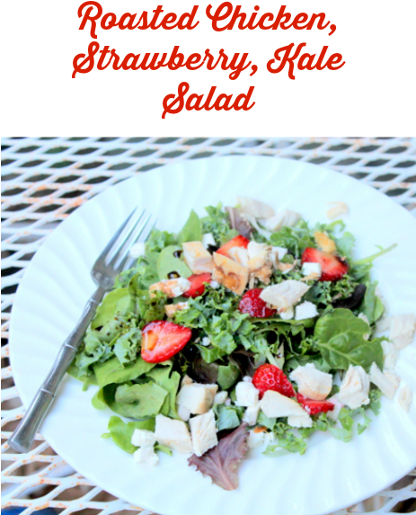 Roasted Chicken Strawberry Kale Salad - Hello, Teaching Strategies: 50+ Strategies To Deepen (462x600), Png Download