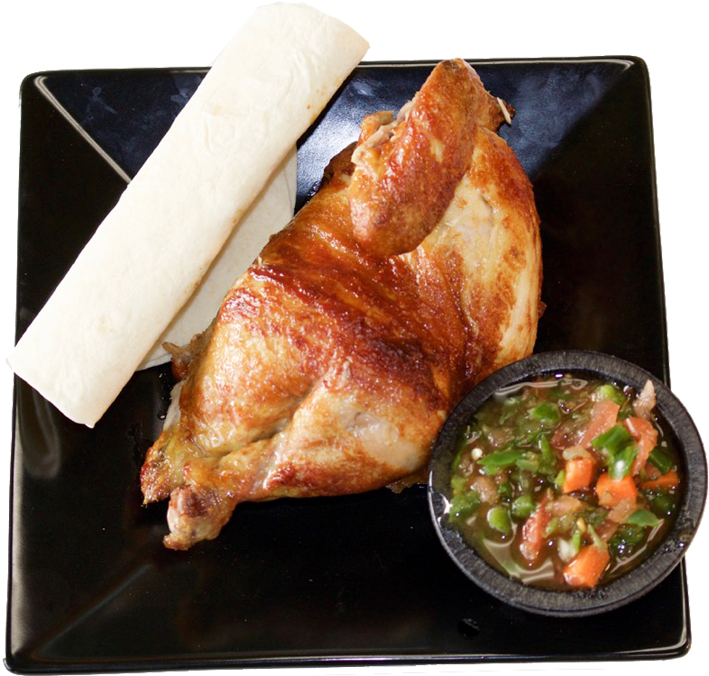 Half Chicken - Chicken (1030x688), Png Download