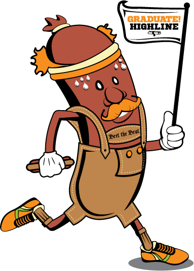 Brat Trot Is Coming In September Have Fun, Run, & Bring - Burien (382x534), Png Download