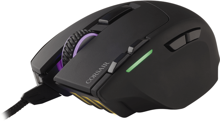 Corsair Gaming Sabre Laser Rgb Optical (800x493), Png Download