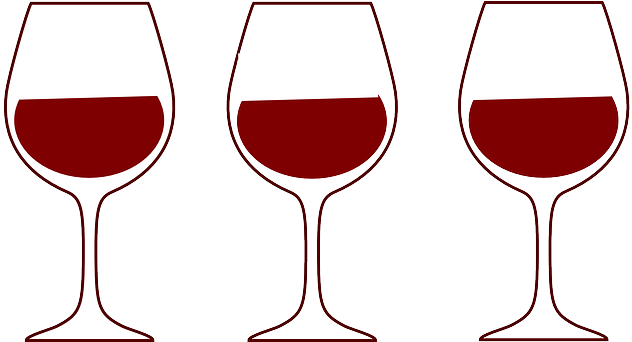 Copas De Vino, Vino Tinto, Vino - Glass Of Wine Clip Art (640x341), Png Download