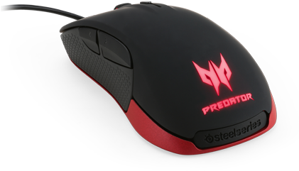 Predator Gaming Mouse Gallery 03 - Acer Predator Gaming Pmw510 - Optical Mouse - Pc - (420x380), Png Download